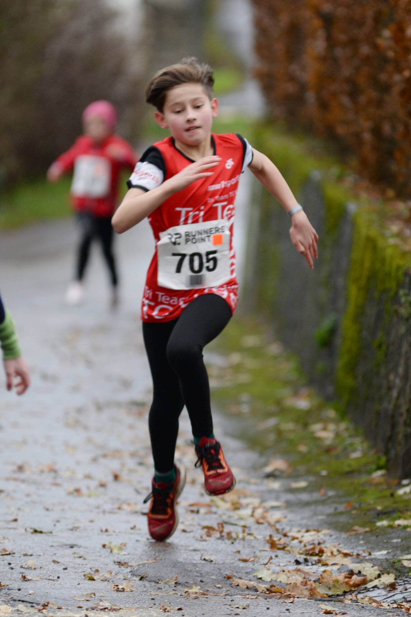 Logi Friedrichs beim Adventslauf
